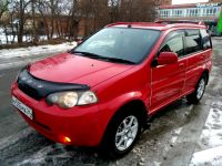 Лот: 5276057. Фото: 3. HONDA HR-V, 2002, красный, АКПП... Красноярск