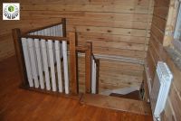 Лот: 6137815. Фото: 4. Лестница двухцветная закрытая... Красноярск