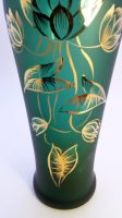 Лот: 19182111. Фото: 5. Хрустальная ваза "Лилия" зелёная...