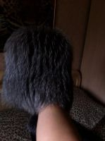 Лот: 6165673. Фото: 5. Кожаная дублёнка с чернобуркой...