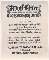 Лот: 62559. Фото: 2. Германия. 3-й Рейх. Конец 30-х... Открытки, билеты и др.