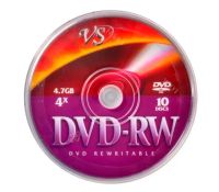 Лот: 25795169. Фото: 2. Диски VS DVD-RW 4.7 Gb 4x Cake... Бытовая техника