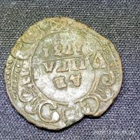 Лот: 15208896. Фото: 2. денга 1731 перечикан с петровской... Монеты