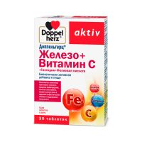 Лот: 23986187. Фото: 2. Доппельгерц Актив Железо + Витамин... Спортивные товары