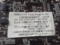 Лот: 11425961. Фото: 3. Видеокарта GTX560ti Twin Frozr... Компьютеры, оргтехника, канцтовары