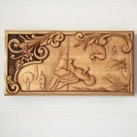 Лот: 5236339. Фото: 3. Резные нарды новые охота+рыбалка. Красноярск