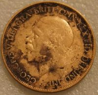 Лот: 7902138. Фото: 2. 1 пенни 1935 Великобритания. Монеты