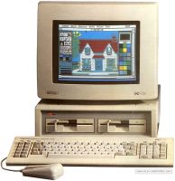 Лот: 8599912. Фото: 2. Компьютер Amstrad PC 1340. Компьютеры, ноутбуки, планшеты