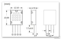 Лот: 16439164. Фото: 3. AM2120 Цифровой датчик температуры... Красноярск
