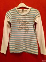 Лот: 13203400. Фото: 2. Футболка свитшот на девочку с... Одежда и аксессуары