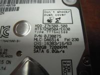 Лот: 7870200. Фото: 2. Новый HDD 500gb для ноутбука SATA... Комплектующие