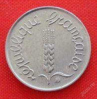 Лот: 1767863. Фото: 2. (№1365) 1 сантим 1962 (Франция... Монеты