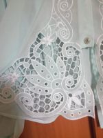 Лот: 22395559. Фото: 7. Блуза женская 52 - 54р нежно-голубого...