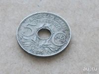 Лот: 11566412. Фото: 5. Монета 5 сантим пять Франция 1935
