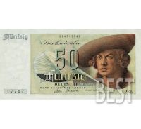 Лот: 14376250. Фото: 2. 50 дойчмарок 1948 года Германия... Банкноты