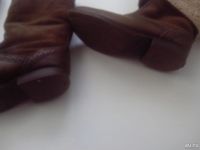 Лот: 9011143. Фото: 4. Кожаные сапожки Zara (Зара) разм... Красноярск