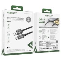 Лот: 25789866. Фото: 5. Кабель 2-в-1 ACEFAST C12-04 USB-A...