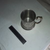 Лот: 19220069. Фото: 2. поллитровый латунный бокал пивная... Посуда, кухонная утварь