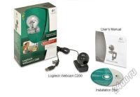 Лот: 6024347. Фото: 2. Веб-камера Logitech C200. В наличии... Периферия