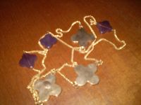 Лот: 4856494. Фото: 2. Цепочка со вставками. Ювелирные изделия, бижутерия, часы