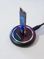 Лот: 21788794. Фото: 3. Адаптер док-станция NVMe SATA... Компьютеры, оргтехника, канцтовары