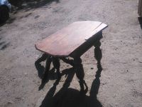 Лот: 15998997. Фото: 3. стол (круглый) деревянный старинный... Коллекционирование, моделизм