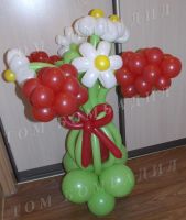 Лот: 5132734. Фото: 3. Оригинальный букет цветов из воздушных... Красноярск