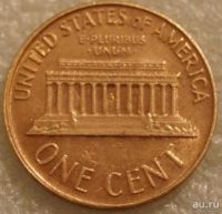 Лот: 8694083. Фото: 2. 1 цент 1968 D США. Монеты