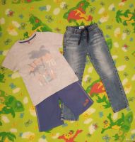 Лот: 13367864. Фото: 2. Пакет вещей для мальчика: джинсовая... Одежда и аксессуары