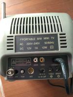 Лот: 20030245. Фото: 3. Телевизор переносной ч/белый... Бытовая техника