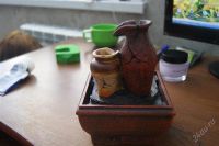 Лот: 1875988. Фото: 2. декоративный фонтан на батарейках. Предметы интерьера