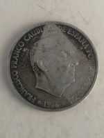 Лот: 16508387. Фото: 3. Испания 50 сентимо, 1966 67 внутри... Коллекционирование, моделизм