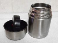 Лот: 25883475. Фото: 2. Металлический термос для еды... Посуда, кухонная утварь