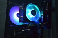 Лот: 19314110. Фото: 3. Игровой компьютер I5 10400F/RX... Компьютеры, оргтехника, канцтовары