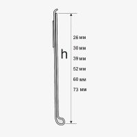 Лот: 21507391. Фото: 3. Ценникодержатель полочный самоклеющийся. Бизнес