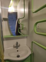 Лот: 18035691. Фото: 7. Тумба+раковина+шкафчик с зеркалом