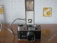Лот: 231634. Фото: 2. Фотоаппарат "ФЭД-5в" с символикой... Фотокамеры