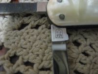 Лот: 12637135. Фото: 6. Винтажный складной перочинный...