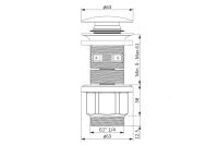 Лот: 25232198. Фото: 4. Донный клапан DAMIXA Option. Красноярск