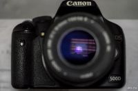 Лот: 9065352. Фото: 2. Canon 500d с объективом 18-55mm. Фотокамеры