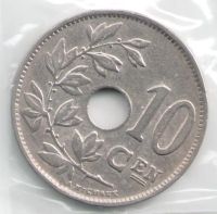 Лот: 14388715. Фото: 2. Бельгия 10 сантимов 1927 (с5-4... Монеты