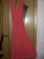 Лот: 11343535. Фото: 2. Новое длинное коралловое платье... Женская одежда