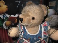 Лот: 6037704. Фото: 2. Мягкая игрушка Медведь 1940-е... Коллекционирование, моделизм