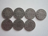 Лот: 15149871. Фото: 2. Монета 20 раппен рапп Швейцария... Монеты