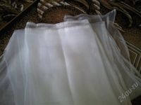 Лот: 434386. Фото: 2. Органза белая, новая!. Домашний текстиль