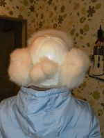 Лот: 3658725. Фото: 2. Белая шапка из песца. Женская одежда