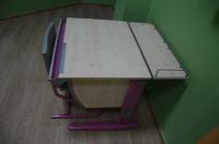 Лот: 12239997. Фото: 3. Парта-трансформер ученическая... Мебель