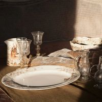 Лот: 25053039. Фото: 2. Набор тарелок для хлопьев Gien... Посуда, кухонная утварь