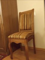 Лот: 18766525. Фото: 2. Стол и стулья из дерева. Кухонная мебель