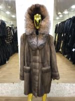 Лот: 11793655. Фото: 2. Красавица Шубка из Норки! Натуральный... Женская одежда